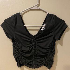 Black urban outfitters crop top